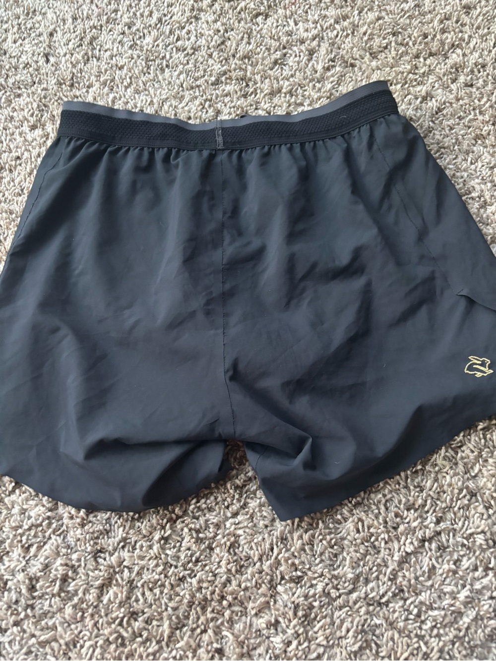 Black gray Women's Athletic Shorts large